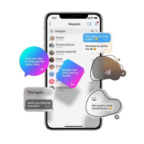 Telegram for IOS 12 Gemini Generated Image n6xu5pn6xu5pn6xu removebg preview