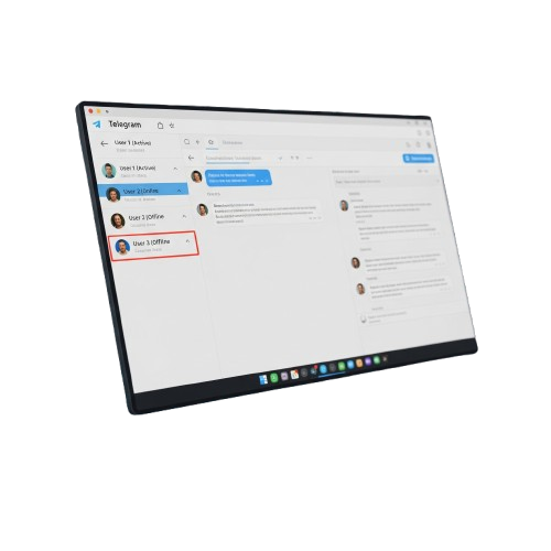 Telegram for Linux 5 multi account