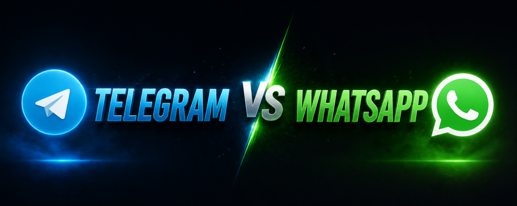 Telegram VS WhatsApp