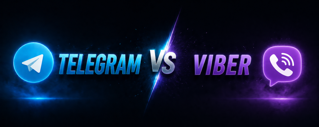 Viber VS Telegram